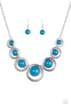 Load image into Gallery viewer, Paparazzi ~ Jungle River ~ Blue Necklace Set