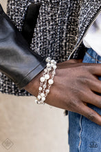 Load image into Gallery viewer, Paparazzi ~ Fiercely 5th Avenue ~ Fashion Fix ~ Complete Trend Blend ~ White Rhinestones and Pearls