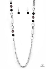 Load image into Gallery viewer, Paparazzi ~ CACHE Me Out ~ Black Necklace Set