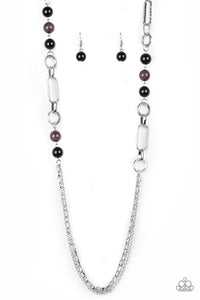 Paparazzi ~ CACHE Me Out ~ Black Necklace Set