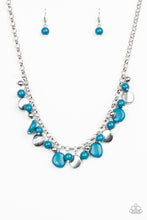 Load image into Gallery viewer, Paparazzi ~ Flirtatiously Florida ~ Blue Necklace Set