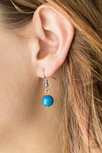 Paparazzi ~ Flirtatiously Florida ~ Blue Necklace Set