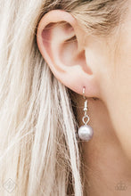 Load image into Gallery viewer, Paparazzi ~ Glam Queen ~ Silver Pearl Necklace Set (Fashion Fix Exclusive)