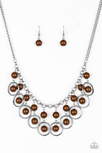 Load image into Gallery viewer, Paparazzi ~ Really Rococo ~ Brown Necklace Set