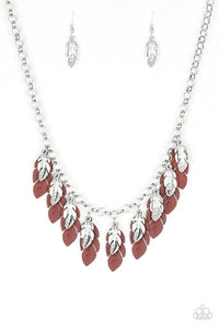 Paparazzi ~ Rule The Roost ~ Brown Necklace Set