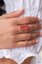 Load image into Gallery viewer, Paparazzi ~ Simply Santa Fe ~ Fashion Fix Complete Trend Blend ~ Pink and Gold Necklace Set