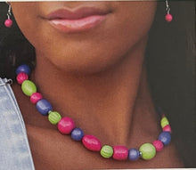 Load image into Gallery viewer, Paparazzi ~ Glimpse of Malibu ~ Fashion Fix Complete Trend Blend ~ Pink Necklace Set