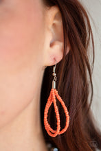 Load image into Gallery viewer, Paparazzi ~ The Great Outback ~ Orange Seed Bead Necklace Set - Klassy Jewelz Boutique