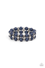 Load image into Gallery viewer, Paparazzi ~ Starlight Reflection ~ Blue Bracelet
