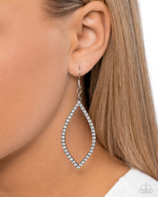 Load image into Gallery viewer, Paparazzi ~ Prosperous Prospects ~ White Earrings