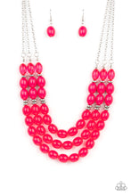 Load image into Gallery viewer, Paparazzi ~ Coastal Cruise ~ Pink Necklace Set