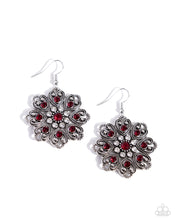 Load image into Gallery viewer, Paparazzi ~ Garden of Love ~ Red Earrings