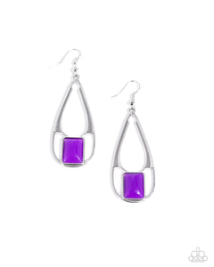 Paparazzi ~ Adventure Story ~ Purple Earrings