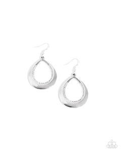 Paparazzi ~ Inner Iridescence ~ White Earrings