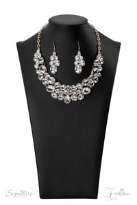 Paparazzi ~ "The Jenni" ~ ZI Collection ~ White Necklace Set