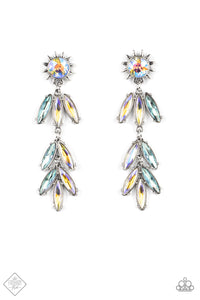 Paparazzi ~ Space Age Sparkle ~ Multi Post Earrings (Fashion Fix Exclusive)