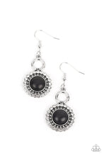 Load image into Gallery viewer, Paparazzi ~ Mojave Mogul ~ Black Earrings