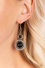 Load image into Gallery viewer, Paparazzi ~ Mojave Mogul ~ Black Earrings