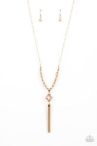 Paparazzi ~ One SWAY or Another ~ Gold Necklace Set