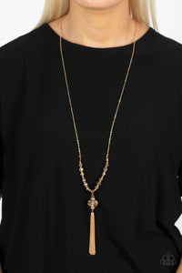 Paparazzi ~ One SWAY or Another ~ Gold Necklace Set