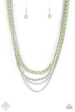 Load image into Gallery viewer, Paparazzi ~ Boardwalk Babe ~ Green Necklace Set (Fashion Fix Exclusive)