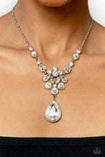 Load image into Gallery viewer, Paparazzi ~ TWINKLE of an Eye ~ White Necklace Set