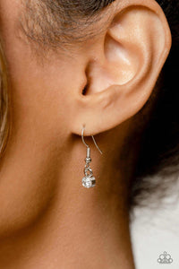 Paparazzi ~ TWINKLE of an Eye ~ White Necklace Set