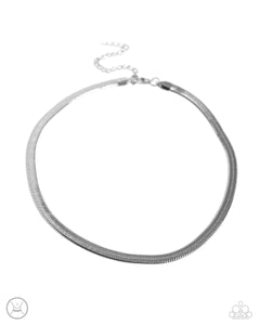 Paparazzi ~ Musings Moment ~ Silver Choker Necklace Set