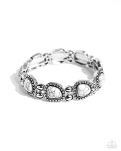 Load image into Gallery viewer, Paparazzi ~ Harmonious Headliner ~ White Bracelet