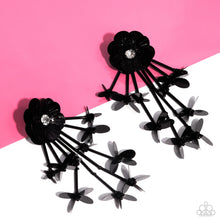 Load image into Gallery viewer, Paparazzi ~ Floral Future ~ Black Post Earrings