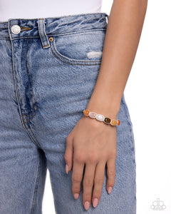 Paparazzi ~ Multicolored Mecca ~ Orange Bracelet