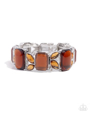 Load image into Gallery viewer, Paparazzi ~ Lavish Laurels ~ Brown Bracelet