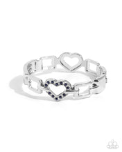 Load image into Gallery viewer, Paparazzi ~ Flashy Fondness ~ Blue Bracelet