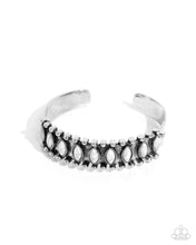 Load image into Gallery viewer, Paparazzi ~ Beautiful Badlands ~ White Cuff Bracelet