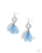 Load image into Gallery viewer, Paparazzi ~ Profuse Petals ~ Blue Earrings