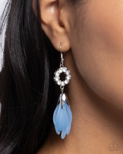 Load image into Gallery viewer, Paparazzi ~ Profuse Petals ~ Blue Earrings