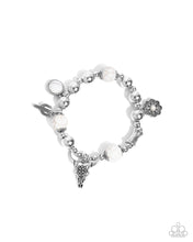 Load image into Gallery viewer, Paparazzi ~ Western Welcome ~ White Charm Bracelet