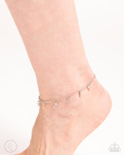 Load image into Gallery viewer, Paparazzi ~ Stargazing Night ~ Silver Charm Anklet