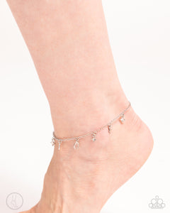 Paparazzi ~ Stargazing Night ~ Silver Charm Anklet