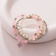 Load image into Gallery viewer, Paparazzi ~ Testing the Waters ~ Pink Bracelet