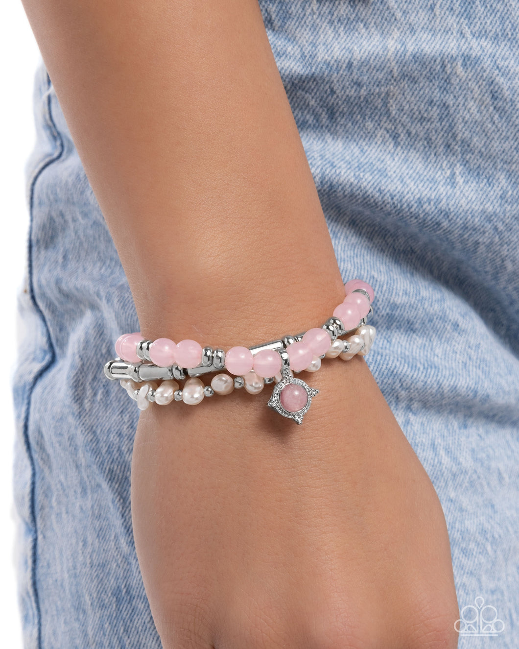 Paparazzi ~ Testing the Waters ~ Pink Bracelet