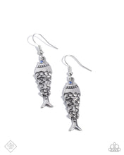 Load image into Gallery viewer, Paparazzi ~ Coastal Cast ~ Blue Earrings (Fashion Fix Exclusive)