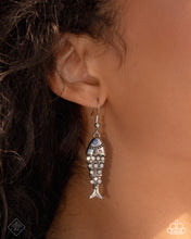 Load image into Gallery viewer, Paparazzi ~ Coastal Cast ~ Blue Earrings (Fashion Fix Exclusive)