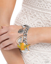 Load image into Gallery viewer, Paparazzi ~ Fish Frenzy ~ Orange Charm Bracelet
