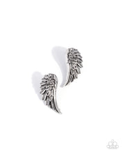 Load image into Gallery viewer, Paparazzi ~ Articulate Angel ~ Silver Earrings