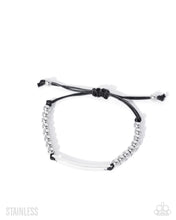 Load image into Gallery viewer, Paparazzi ~ Generous Grit ~ Men's Silver Urban Bracelet