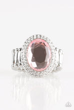 Load image into Gallery viewer, Paparazzi ~ A Fair CACHE ~ Pink Ring with Stretchy Band - Klassy Jewelz Boutique