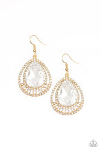 Load image into Gallery viewer, Paparazzi ~ All Rise For Her Majesty ~ Gold Earrings