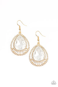 Paparazzi ~ All Rise For Her Majesty ~ Gold Earrings