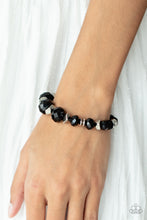 Load image into Gallery viewer, Paparazzi ~ Cosmic Cadence ~ Black Necklace and Bracelet Set